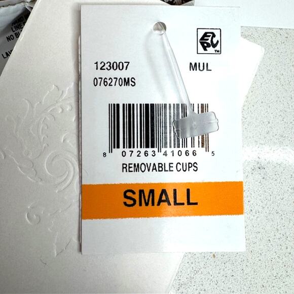 BECCA Women's Leopard Triangle Tassel Bikini Top, Swimwear Separates - Picture 13 of 13